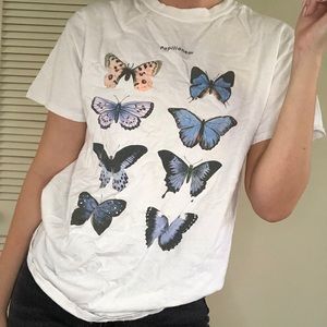 Oversize Butterfly Tee